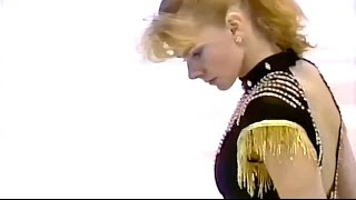 Tonya Harding  1992 Albertville Olympics Exhibition [upl. by Jaine]