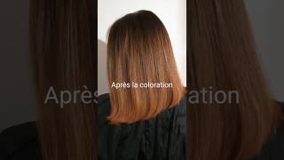 Coloration cuivrée ✨ coiffureadomicile coloration hair coiffure cheveux hairstyle haircut [upl. by Lundberg]