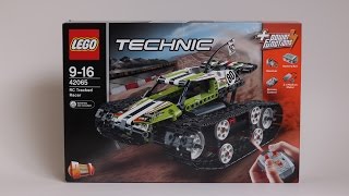 Lego Technic 42065 ferngesteuerter Tracked Racer Speed Build [upl. by Alphonsa]