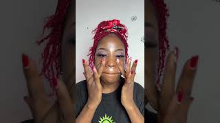 Full face makeup tutorial and easy makeup makeuptutorial blackgirlmagic makeupartist mua [upl. by Linnie191]