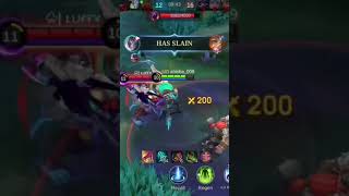 Takbuhin na helcurt mobilelegends jobgplays alphaml youtubeshorts mlbbhighlights shorts [upl. by Allrud]