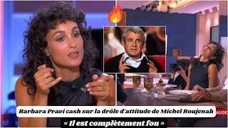 Barbara Pravi Amusée par Michel BoujenahquotIl est Complètement Fouquot pendant le Tournage de Finalement [upl. by Anal]