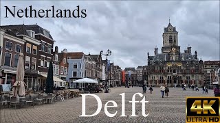 Exploring Delft Netherlands I 2024 I 4K [upl. by Brenton]