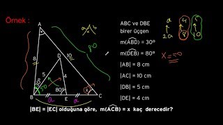 ÜÇGENLER  BENZERLİK5 KENARKENARKENAR  GEOMETRİ  METİN HOCAM [upl. by Lahcim]