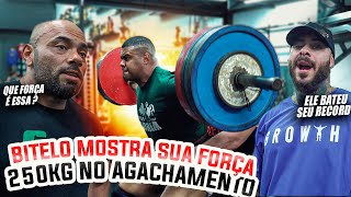 LÉO STRONDA E BALESTRIN TESTAM A FORÇA DO BITELO EM UMA ACADEMIA OLD SCHOOL [upl. by Amarette833]