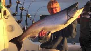 Spring Coho Fishing in Winthrop Harbor IL [upl. by Aia]