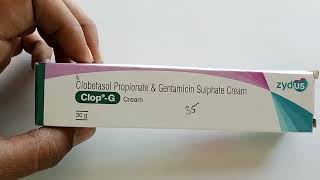 ClopG cream  Clobetasol propionate amp Gentamicin Sulphate cream [upl. by Hersch972]