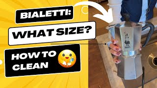 The Bialetti What Size How to Clean [upl. by Bronwen]