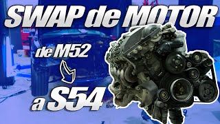 SWAP en un BMW E36 a motor de M3 E46  De un M52 a un S54 [upl. by Bee]