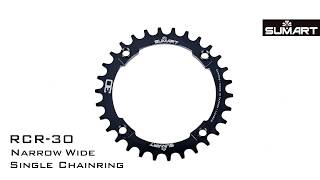 RCR30  NarrowWide Single Chainring  104PCD [upl. by Karole292]