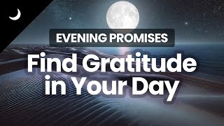 5Minute Bedtime Meditation  Evening Reflections  Find Gratitude in Your Day [upl. by Okun986]