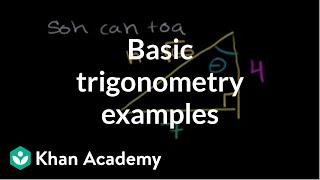 Basic trigonometry II  Basic trigonometry  Trigonometry  Khan Academy [upl. by Sakmar]