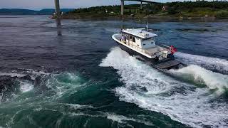 Targa 37 Saltstraumen [upl. by Leuqar]