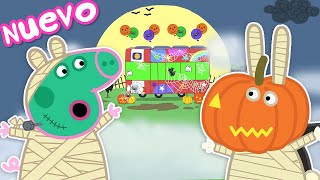 Los Cuentos de Peppa la Cerdita  Las momias de Halloween  NUEVOS Episodios de Peppa Pig [upl. by Chafee405]