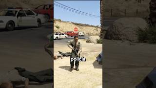 NUNCA AYUDES a CRIMINALES en GTA 5 gta shorts [upl. by Rebecka]