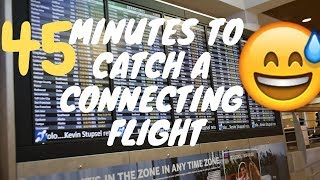 Flying Alone for the First Time  Connecting Flight Procedure  How to Catch a Connecting Flight [upl. by Elayne]