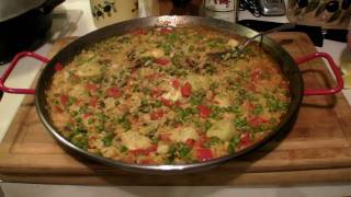 Paella de Mariscos  SurfinSapo Style  Part Two [upl. by Felicia]