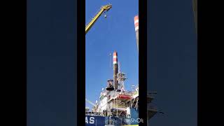 👉👉 offshore rig job construction fabricationwork structure pipe fitter work in barge and vessel 👈 [upl. by Alimat]