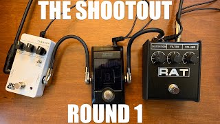 The Shootout Round 1 ProCo Rat amp JHS Flanger [upl. by Viole]