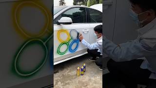 Remove car paint 🥶 Gadgets Smart Appliances Kitchen Utensils Home Inventions shorts gadgets [upl. by Audrye869]