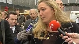 Campagne électorale FN  Marine LE PEN avec ou sans son père [upl. by Ytsirhk]