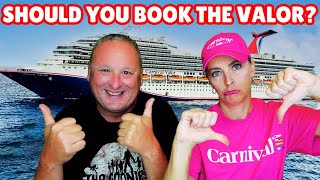 Honest Review Of Carnival Valor  Must Watch [upl. by Odilia]