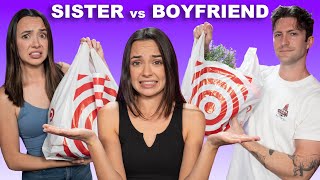 Who Knows Me Better Sister vs Boyfriend Target Gift Swap Challenge  Merrell Twins [upl. by Avram]