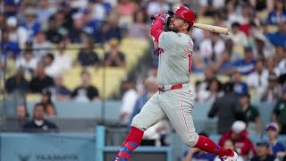 Every Kyle Schwarber Home run in Dodger Stadium 8 [upl. by Philemon]