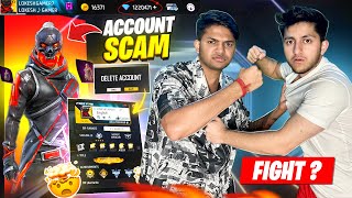 As Gaming Came To My House And Scam My 1M Diamonds Big Fight Free Fire [upl. by Cohberg602]