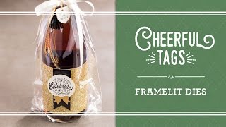 Here’s to Cheers amp Cheerful Tags Framelits Dies by Stampin’ Up [upl. by Tymon]