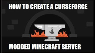 How To Create a CurseForge Modded Minecraft Server Check New Video [upl. by Caiaphas]