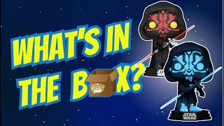 Whats in the Box  Darth Maul 740 GITD amp Darth Maul 740 Star Wars Funko Pop Unboxing amp Review [upl. by Kiel945]