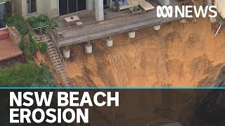 NSW Central Coast homes under threat from severe erosion  ABC News [upl. by Duck]