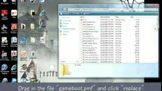 How To Put Custom Gameboots On Your PSP [upl. by Akisej]