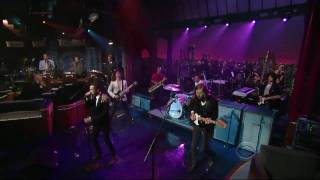 The Killers  A Dustland Fairytale live on Letterman HD new [upl. by Nnairek]