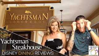 Yachtsman Steakhouse in Yacht Club at Disney World  Disney Dining Review [upl. by Sihtnyc]