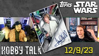 Hobby Talk  20222023 Topps Star Wars Masterwork  Finest [upl. by Aienahs]