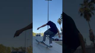 Backside flip at Lanark Skatepark🛹💨 [upl. by Ayet502]