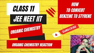 How to convert benzene to styrene [upl. by Ardeen97]