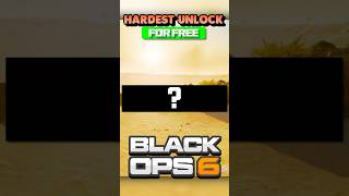 The HARDEST Thing to Unlock in BLACK OPS 6 EASY [upl. by Norramic]