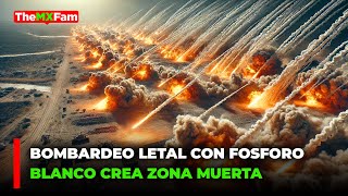 LETAL BOMBARDEO CON FÓSFORO BLANCO CREA ZONA MUERTA EN SUR DEL LÍBANO  TheMXFam [upl. by Ontina]