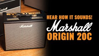 Marshall Origin 20C EL34 1x10quot Combo Amp  CME Gear Demo  Alex Chadwick [upl. by Ruiz]