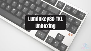 Luminkey80 TKL Mechanical Keyboard Unboxing and Sound Test [upl. by Aldredge334]