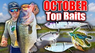 Top 5 Bass Fishing Baits for October [upl. by Renae756]