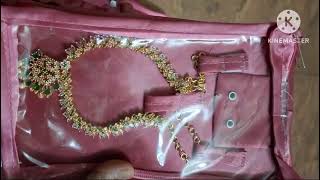 My antique jewellery collection in my cute shiny pink pouch [upl. by Lewin342]