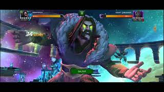 mcoc cuenta principal 913 jefe final Sauron y manqueando [upl. by Stefa]