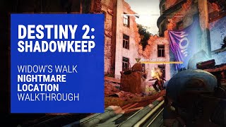 Destiny 2 Shadowkeep  Widows Walk EDZ Lost Sector Nightmare Location Walkthrough [upl. by Harihat666]