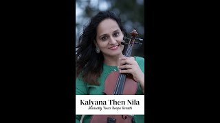 Kalyana Then Nila  Roopa Revathi Violin Cover  Ilayaraja  Mounam Sammadham [upl. by Keynes]