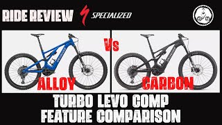 Laverys MTB Vlog  Episode 15  Specialized Turbo Levo Comp vs Carbon Comp Comparison [upl. by Berte]