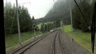 CAB RIDE ST MORITZ  CHUR ALBULABAHN 28 [upl. by Ramsdell]